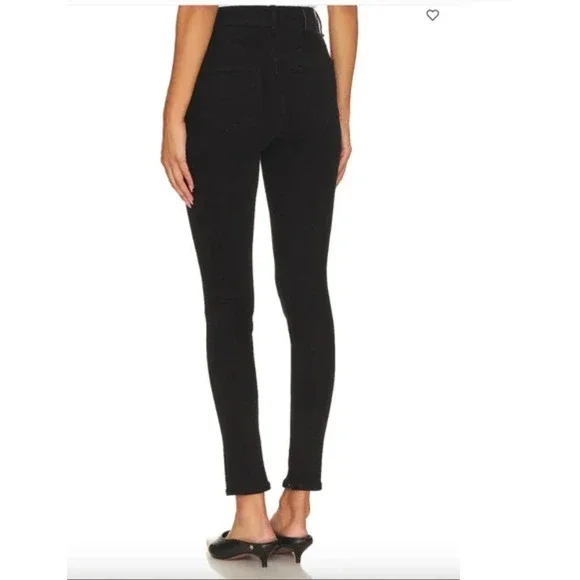 CITIZENS OF HUMANITY NWT Jayla Split Skinny in Plush Black // 26 - Picture 3 of 11